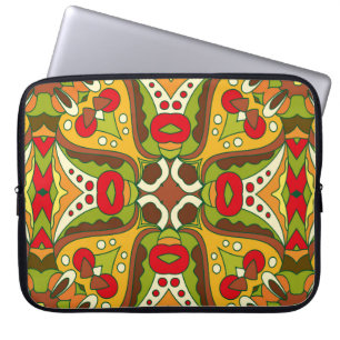 Capa Para Notebook padrão uniforme de abstrato no estilo étnico ori