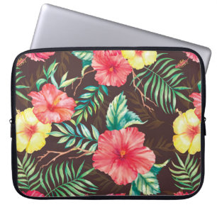 Capa Para Notebook Padrão uniforme de aquarela desenhada à mão com