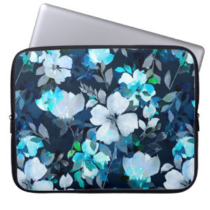 Capa Para Notebook Padrão uniforme de aquarela. Impressão