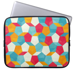 Capa Para Notebook padrão uniforme de mosaico colorido