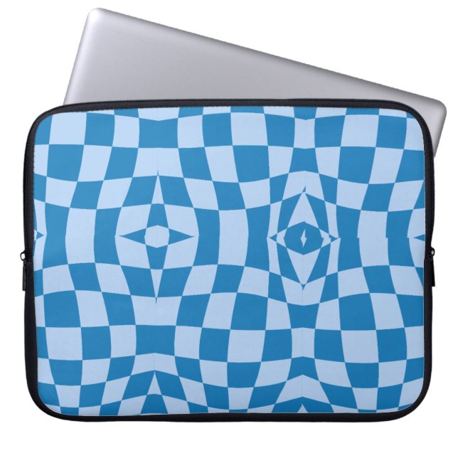 Capa Para Notebook Padrão Verificado Azul (Frente)