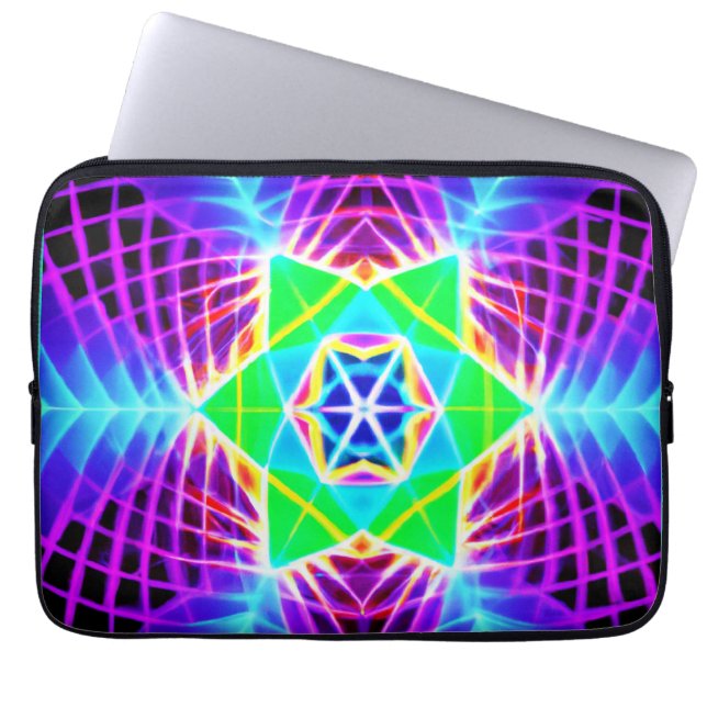 Capa Para Notebook Padrão vívido colorido (Frente)