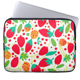 Capa Para Notebook Padrão vívido de paleta frutífero