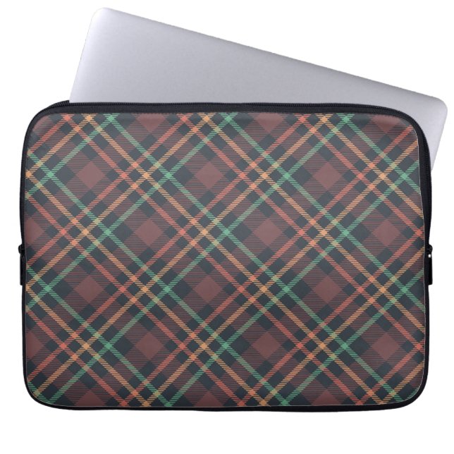 Capa Para Notebook Padrão Xadrez Clássico (Frente)