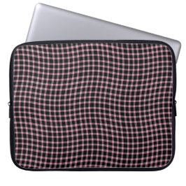 Capa Para Notebook Padrão xadrezinho seamless rosa roxo plaid