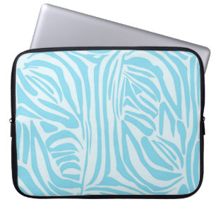 Capa Para Notebook Padrão Zebra Azul
