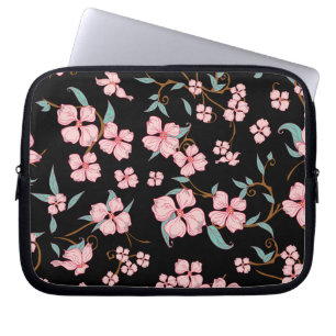 Capa Para Notebook Padrões de Flores Assustadoras 5