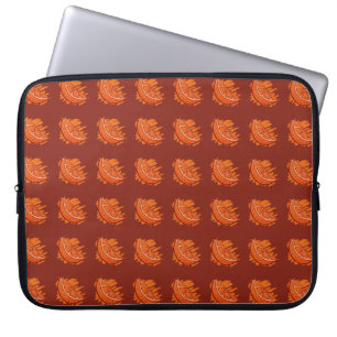 Capa Para Notebook Padrões Frutas Laranja de Sangue Eletrônico