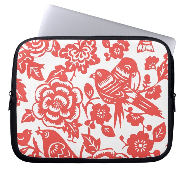 Capa Para Notebook Padrões Ming Vase (Frente)
