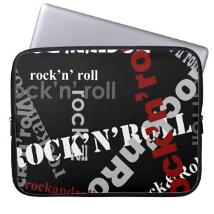 Capa Para Notebook padrões rock & roll