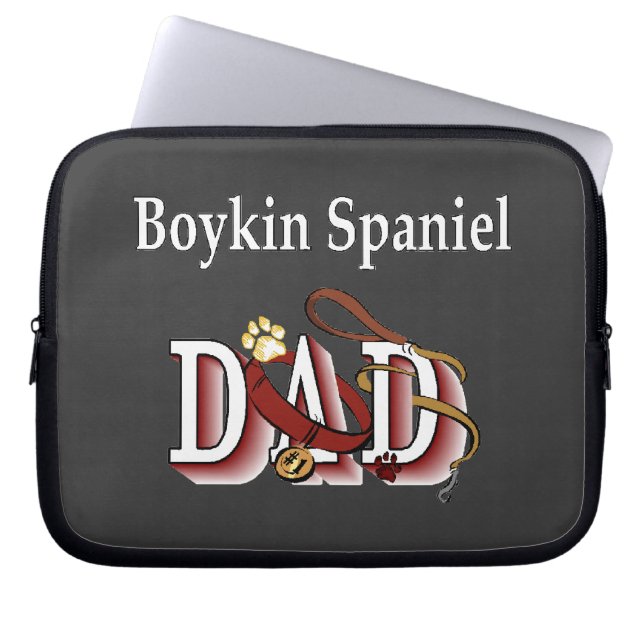 Capa Para Notebook Pai Boykin Spaniel (Frente)