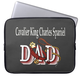 Capa Para Notebook Pai Cavalier King Charles Spaniel