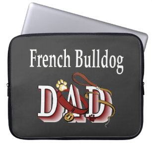 Capa Para Notebook Pai de Buldogue Francês