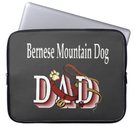 Capa Para Notebook Pai de Cachorro da Montanha Bernese