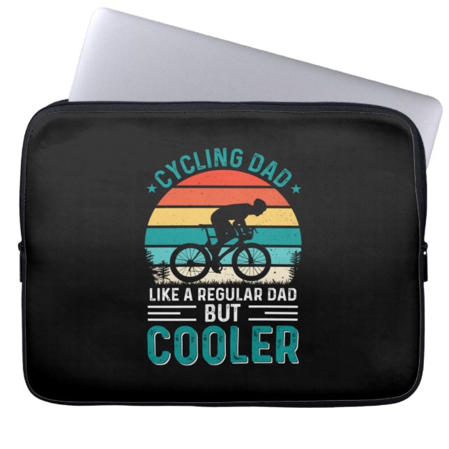 Capa Para Notebook Pai de ciclismo (Frente)
