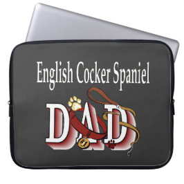 Capa Para Notebook Pai Inglês Cocker Spaniel