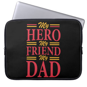 Capa Para Notebook Pai Oferece Meu Pai Herói