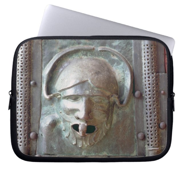 Capa Para Notebook Painel da porta esquerda do portal, 1 da gárgula (Frente)