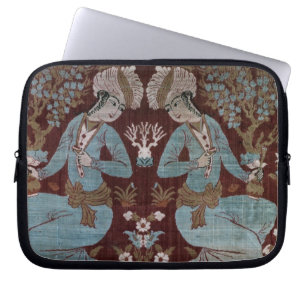 Capa Para Notebook Painel do estilo de Isfahan, persa, século XVII