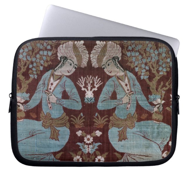 Capa Para Notebook Painel do estilo de Isfahan, persa, século XVII (Frente)