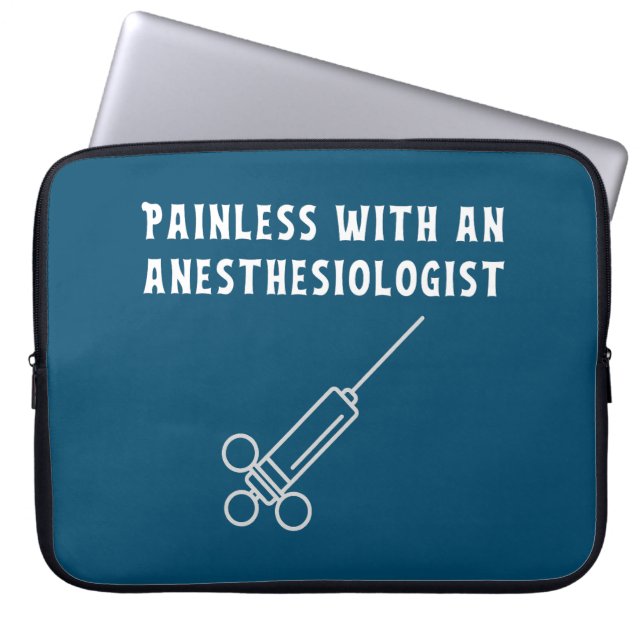 Capa Para Notebook Painless with an Anesthesiologist, Anesthesiology (Frente)