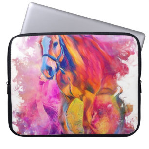Capa Para Notebook Painterly Animal - Cavalo
