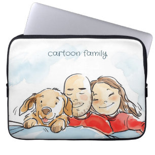 Capa Para Notebook Pais de Cães