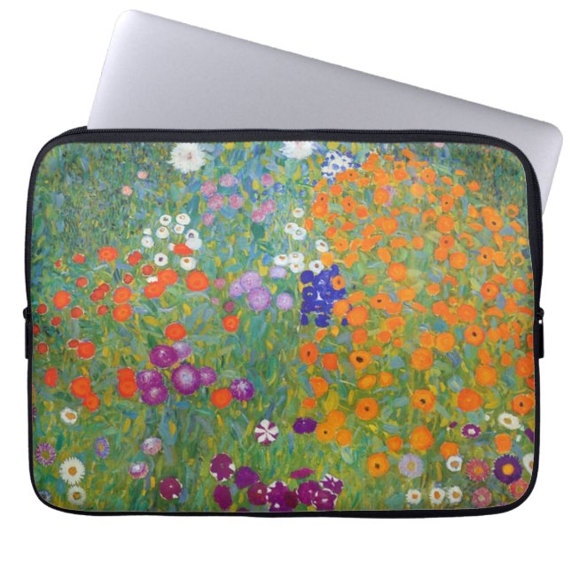 Capa Para Notebook Paisagem Bauerngarten Gustav Klimt (Frente)