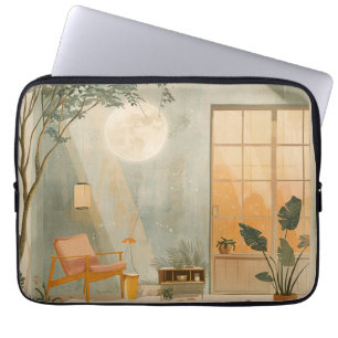 Capa Para Notebook Paisagem Boho Abstrato (6)