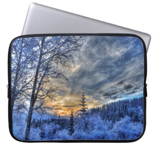 Capa Para Notebook Paisagem carioca-natural Inverno Nascer do Sol