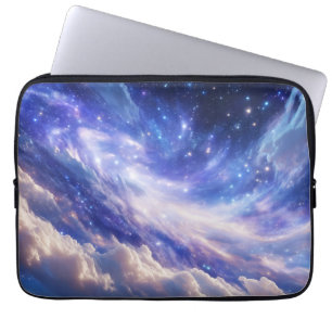 Capa Para Notebook Paisagem Cósmica: Nebulosa Inundada e Noite Estrel