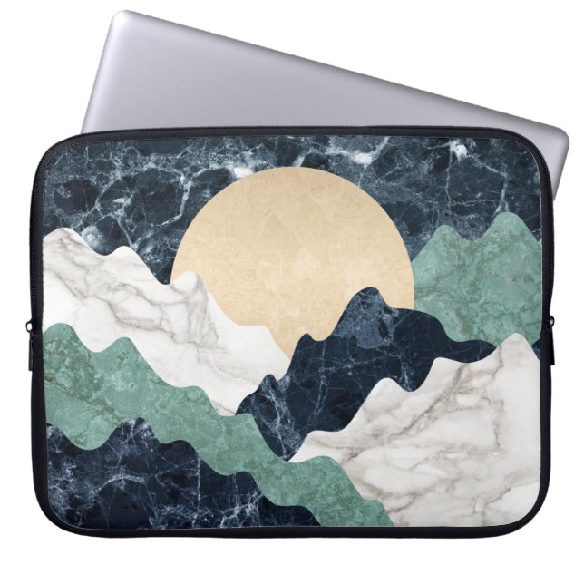 Capa Para Notebook Paisagem da Montanha Marble (Frente)