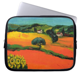 CAPA PARA NOTEBOOK PAISAGEM DA TÚSCULA COM FANTASIA