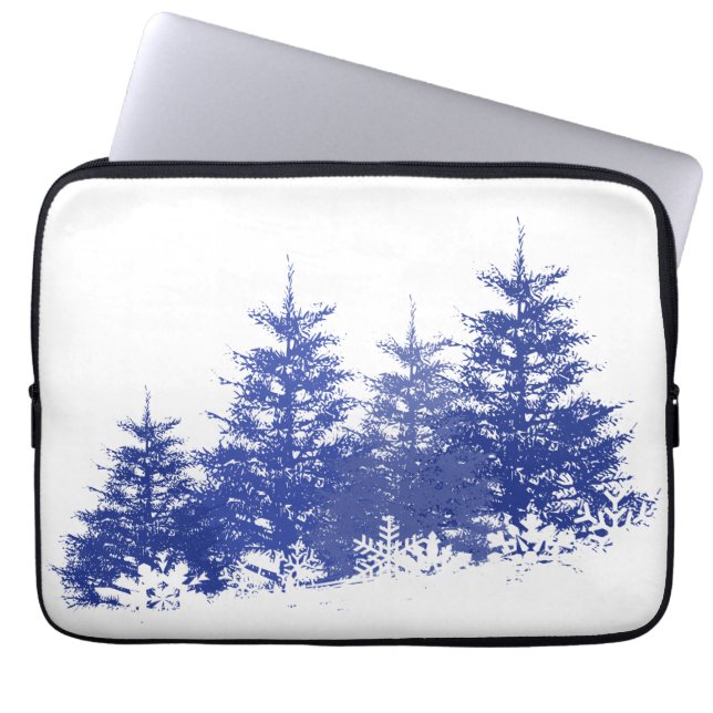 Capa Para Notebook Paisagem de inverno (Frente)