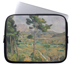 Capa Para Notebook Paisagem de Paul Cezanne   com viaduto
