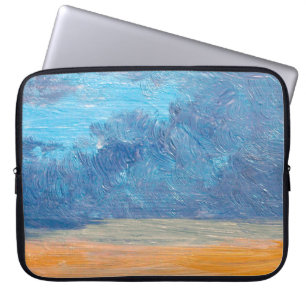 Capa Para Notebook Paisagem de pinturas de petróleo. Abstrato de arte