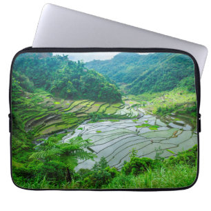 Capa Para Notebook Paisagem de terraço de arroz, Filipinas