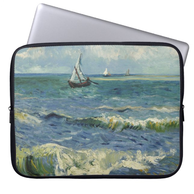 Capa Para Notebook Paisagem em Saintes-Maries (F415)Van Gogh Fine Art (Frente)