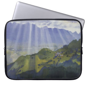 Capa Para Notebook Paisagem nas Suiças (Serebriakova)