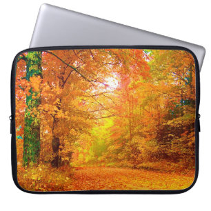 Capa Para Notebook Paisagem natural do outono de Vermont