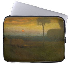 Capa Para Notebook Paisagem noturna por George Inness (1889)