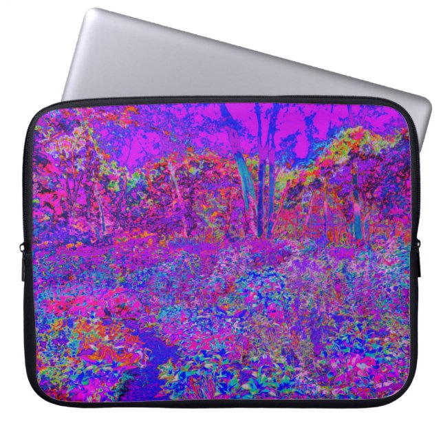 Capa Para Notebook Paisagem Puro Impressionista Psicodélica (Frente)