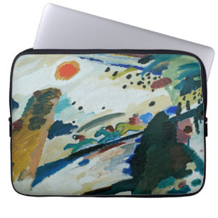 Capa Para Notebook Paisagem Romântica por Wassily Kandinsky
