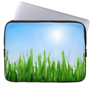 Capa Para Notebook Paisagem Verde do Céu Azul-10826