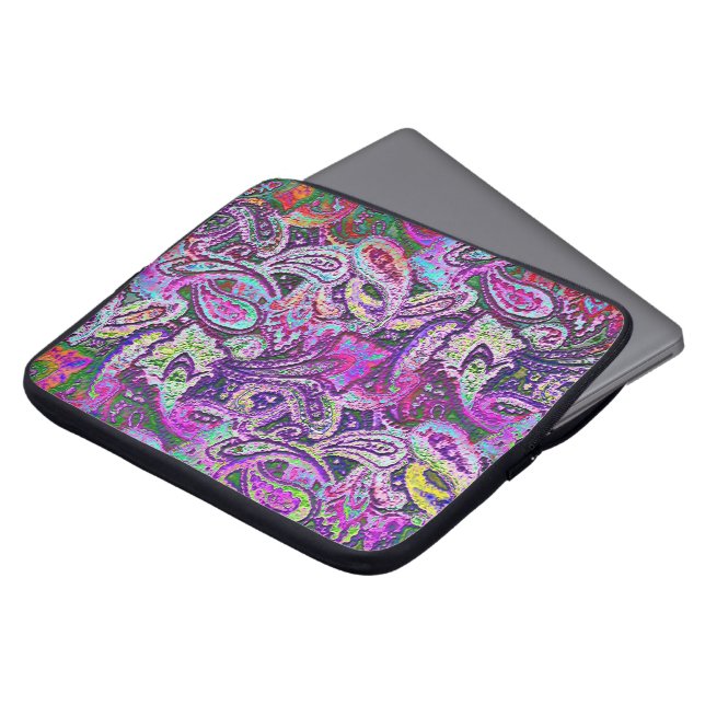 Capa Para Notebook Paisley comum 4 (Frente Topo)