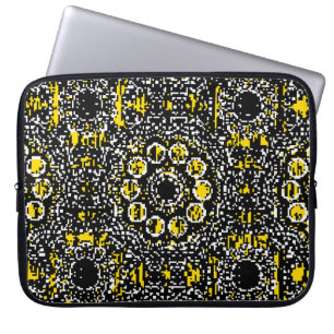 Capa Para Notebook Paisleys elegante padrão de colheita floral