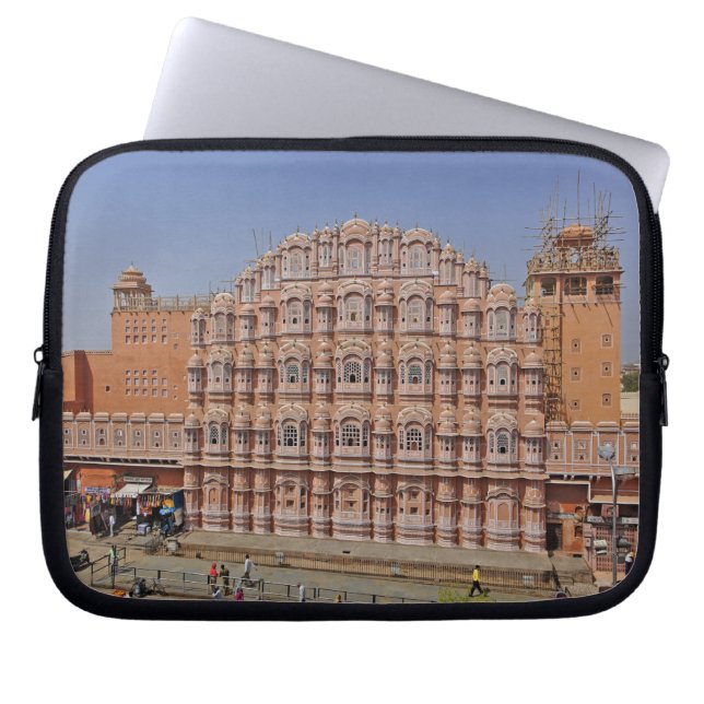 Capa Para Notebook Palácio dos ventos (Hawa Mahal), Jaipur, Índia, (Frente)