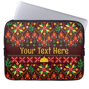 Capa Para Notebook Palestina Tatreez Embroderia Tradicional