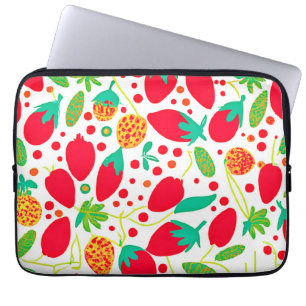 Capa Para Notebook Paleta Frutífera Padrão Vibrante