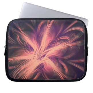 Capa Para Notebook Paleta Roxa Fractal de eletrônicos Bag
